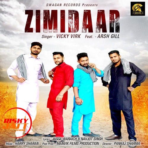 Zimidaar Vicky Virk, Arsh Gill mp3 song download, Zimidaar Vicky Virk, Arsh Gill full album