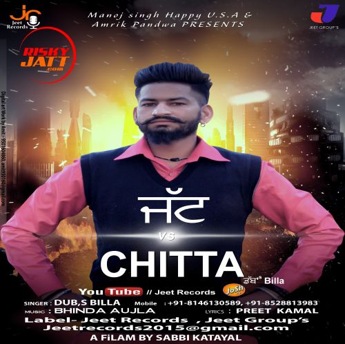 Jatt v/s Chitta Dub's Billa mp3 song download, Jatt vs Chitta Dub's Billa full album