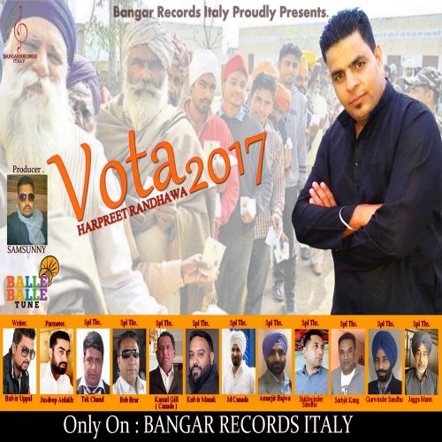 Votta 2017 Harpreet Randhawa mp3 song download, Vota 2017 Harpreet Randhawa full album