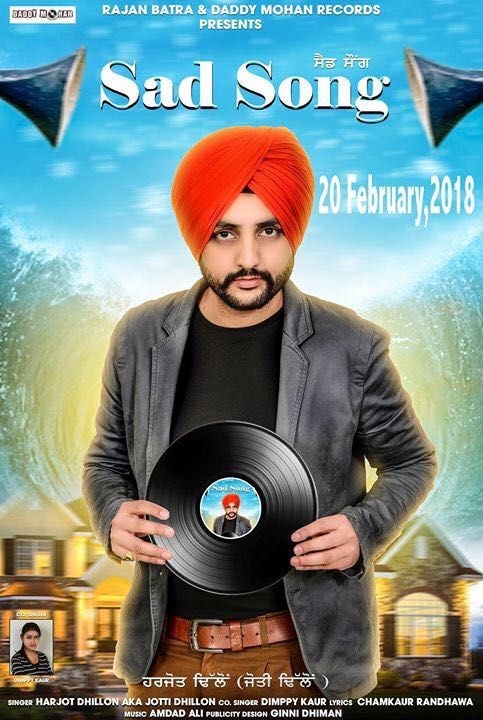 Sad Song Harjot Dhillon mp3 song download, Sad Song Harjot Dhillon full album