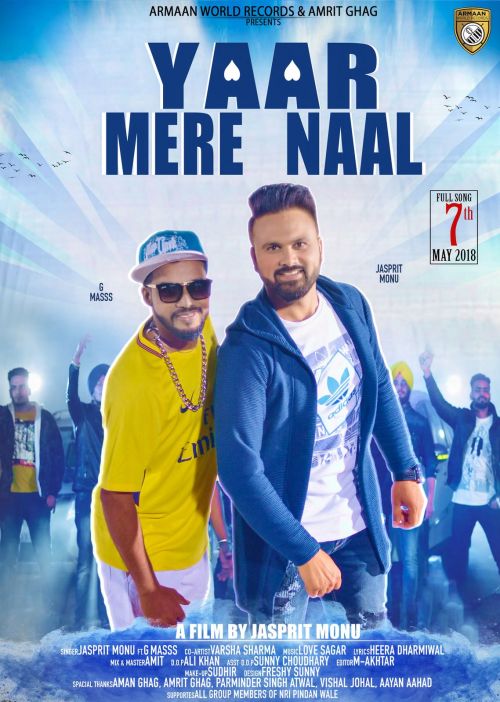 Yaar Mere Naal Jasprit Monu, G Masss mp3 song download, Yaar Mere Naal Jasprit Monu, G Masss full album