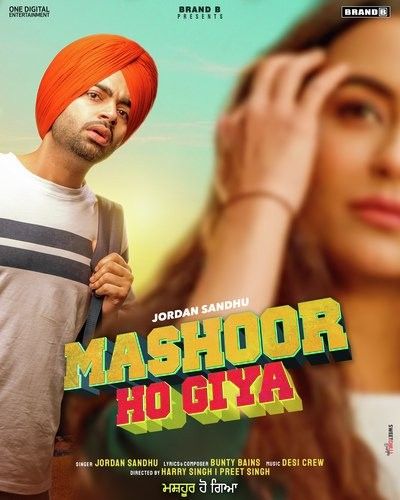 Mashoor Ho Giya Jordan Sandhu mp3 song download, Mashoor Ho Giya Jordan Sandhu full album