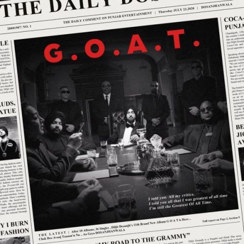 Born To Shine Diljit Dosanjh mp3 song download, G.O.A.T. Diljit Dosanjh full album