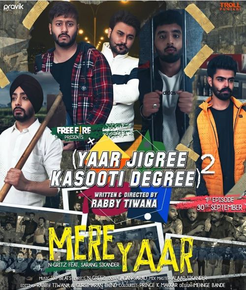 Mere Yaar N-Gritz, Sarang Sikander mp3 song download, Mere Yaar N-Gritz, Sarang Sikander full album