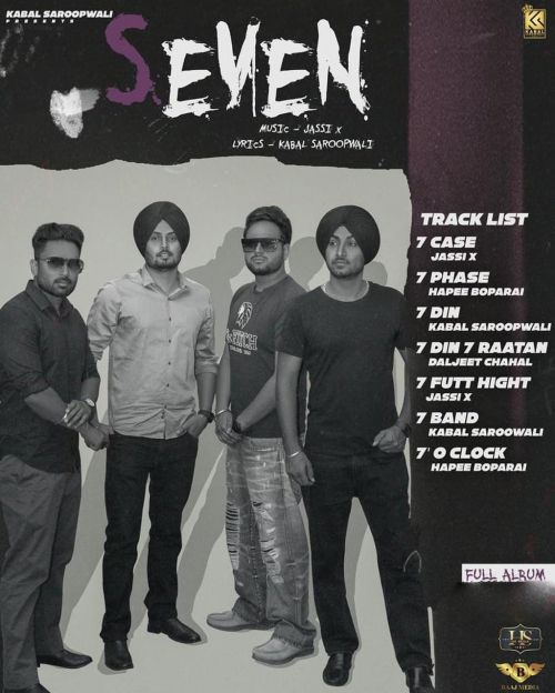 7 Case Jassi X mp3 song download, Seven Jassi X full album